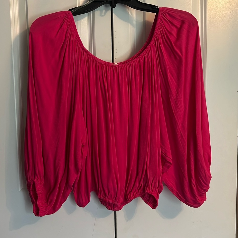 on/off shoulder top